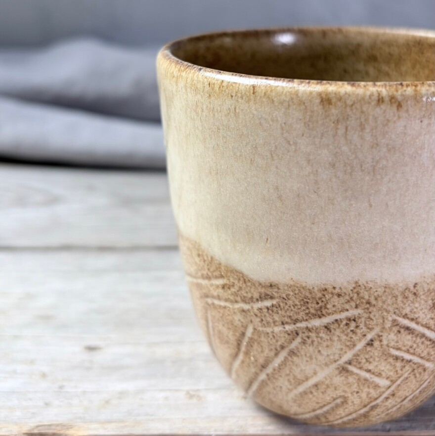 Becher Nutmeg Stripes ⋆ 28€